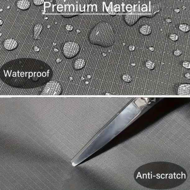 Bags with Zipper Closure black ( 2 ) Pieces