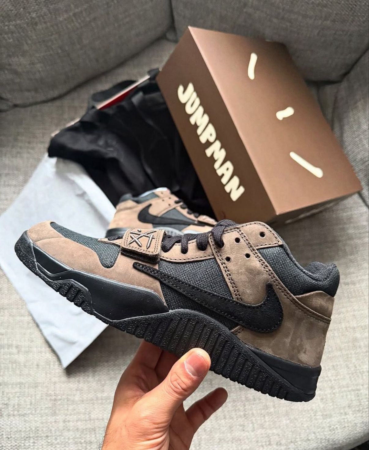 Travis Scott x Jordan Jumpman Jack TR 'Dark Mocha'