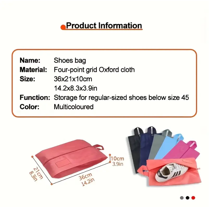 Bags with Zipper Closure black ( 2 )  Pieces