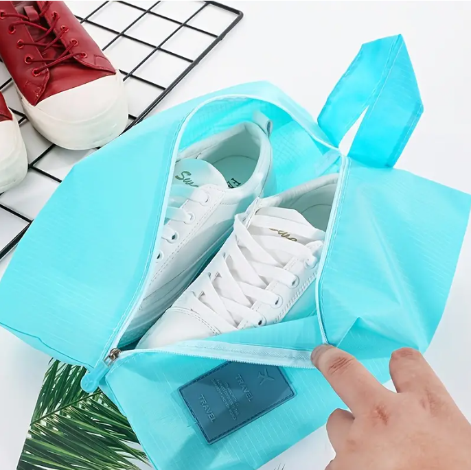 Bags with Zipper Closure black ( 2 )  Pieces